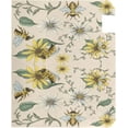 thumbnail image 3 of Bee and White Daisy Magnetic Mailbox Cover MailWraps Garden Yard Home Decor for Outside Standard Size-18"x 20.8", 3 of 5