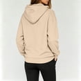 thumbnail image 4 of Zip Hoodies for Women Casual Long Sleeve Drawstring Sweatshirt 2026 Fall Fashion Oversized Outfits Clothes, 4 of 6