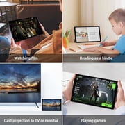 7 inch Tablet, 128GB, Android 13, 8GB (3+5) RAM, Quad-Core Processor, Wi-Fi, Bluetooth, Red