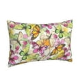 thumbnail image 2 of Balery Butterflies2 Bedding Queen Pillow Cases - Envelope Closure - Soft Brushed Microfiber Fabric - Shrinkage and Fade Resistant Pillow Cases-14"x20", 2 of 9