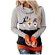 thumbnail image 1 of Blusa de manga larga con estampado de Halloween informal a la moda para mujer, jersey con capucha, Tops, sudadera Fridja  fjkfkj4789, 1 of 5