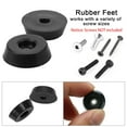 thumbnail image 3 of 40pcs Rubber Feet Bumper Protector for Printer w Metal Washer, D18x15xH5mm, 3 of 7