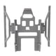 thumbnail image 4 of Tren de Aterrizaje Plegable, Soporte de Pierna Extendida de Altura de Drones ABS ABS Gris Abierta Precise Precise Para Reemplazo, 4 of 7