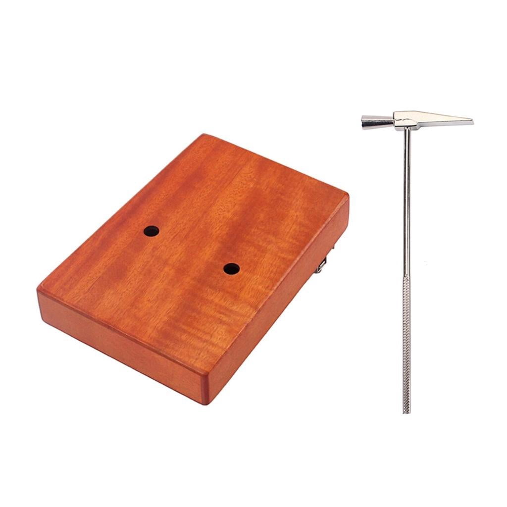 Yihuala Portable Wooden Kalimba 17 Keys Pocket Thumb Piano Adults & Music Beginners