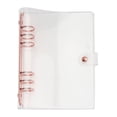 thumbnail image 1 of SHISUYAN Portable Transparent Binder Cover PVC Notebook Cover Loose-leaf Scrapbook Cover, 1 of 8