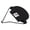 Black, variant on M Buder Pet Baseball Hat Adjustable Summer Stylish Dog Outdoor Sunbonnet with Ear Holes, Leopard, Size S (5.9 in / 15 cm)