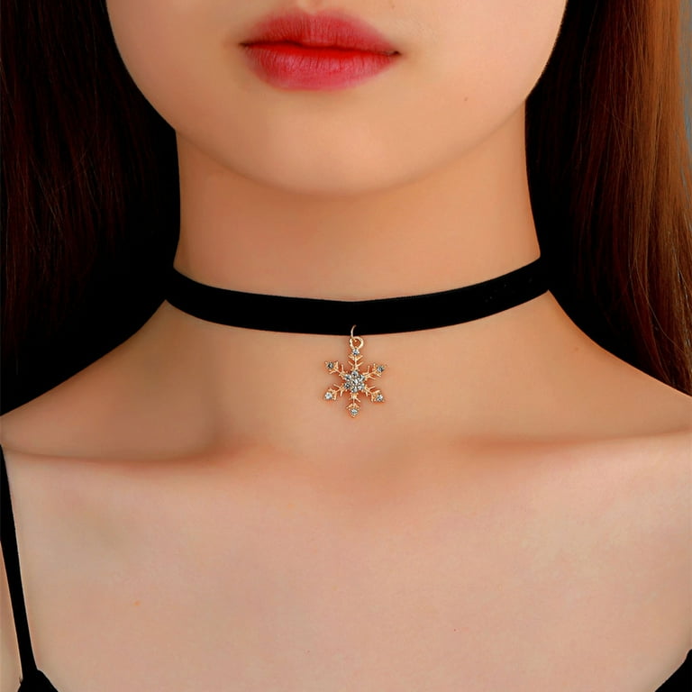 Walmart choker deals necklace