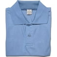 thumbnail image 2 of Boys Uniform Short Sleeve Pique Polo Shirt, Sizes Kids 4-7 Boys 8-14, 2 of 2