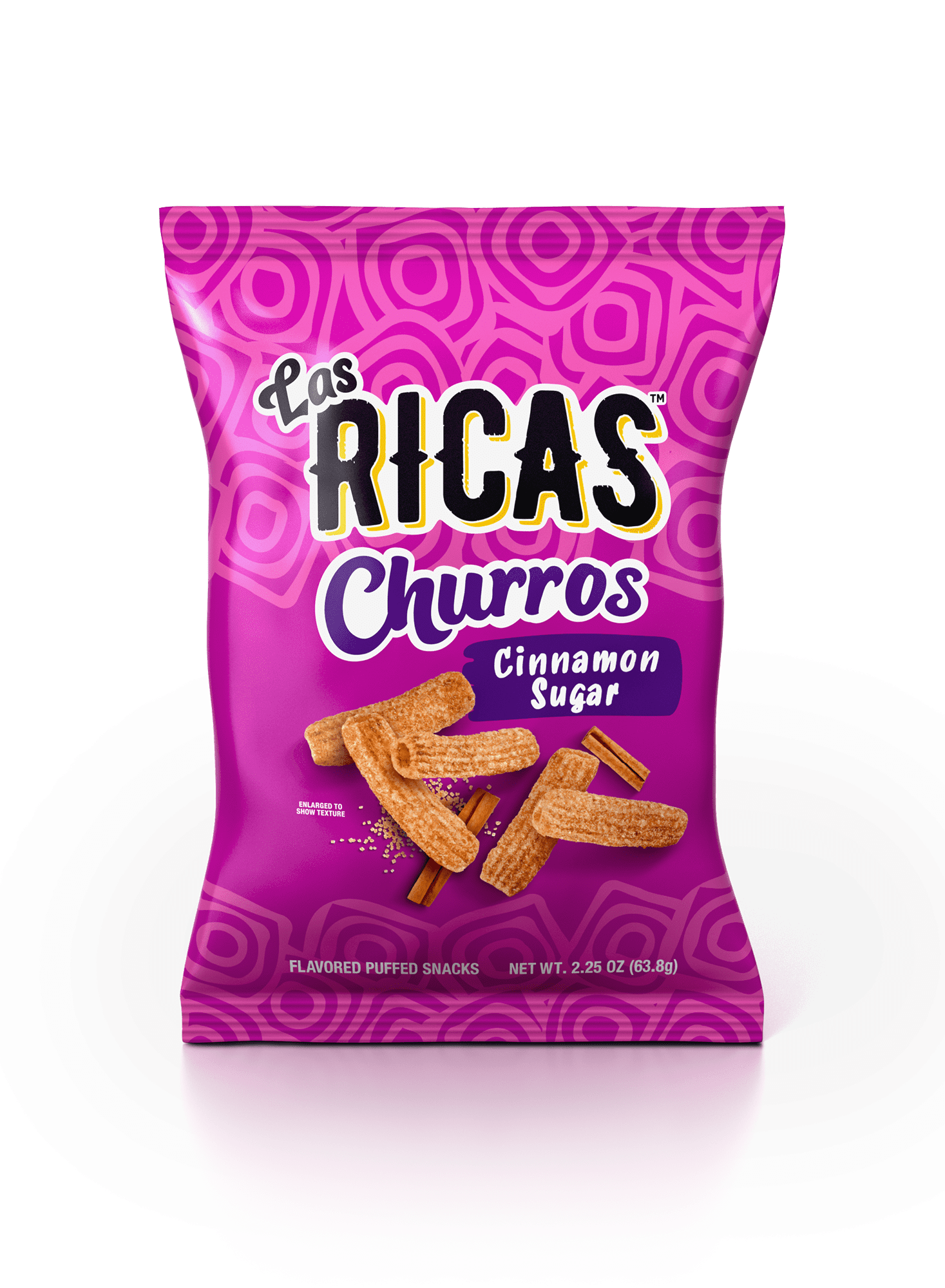 Las Ricas Cinnamon Sugar Churros 2.25oz Bag