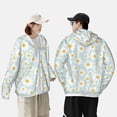 thumbnail image 6 of Xecao Daisies Flowers for Sun Shirt-A lightweight, hoodie-style long-sleeve UV protection garment designed for other outdoor activities., 6 of 9