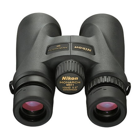 Nikon 7577 Monarch 5 10x42 ATB Premium ED Glass Central Focus Binoculars, (Nikon Monarch 5 10x42 Best Price)