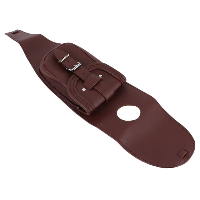 Almohadilla del panel del tanque de gasolina, bolsa de la cubierta del tanque de combustible de gas de cuero de la PU de la motocicleta Bolsa del tanque de combustible Rendimiento sólido
