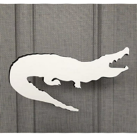 DCentral ALLIGATOR Flexible Screen Magnet: Double-Sided Décor; For NON-RETRACTABLE Screens, Multipurpose, Helps to Stop Walking into screens, Covers small tears in Screens, Size L 4.4" x W 7.5 "