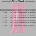 thumbnail image 4 of Piuwrlz Kids Bell Bottoms Pants Girls Casual Play Leggings Yoga Pant Navy Size 2 T, 4 of 5