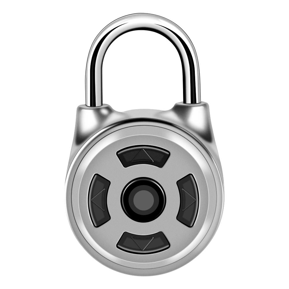 HERCHR Keyless Lock, Universal Mini Wireless Metal Bluetooth Padlock