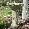 Acadia Solar Birdbath