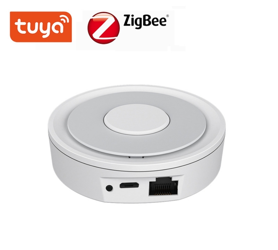 ZigBee Hub Gateway: Smart Home Hub Zigbee Gateway, Voice & APP Remote Control, Intelligent Bridge Compatible with Alexa ,Google