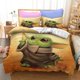 thumbnail image 1 of Yoda - juego de cama infantil, serie maestra, comercio exterior, tallas europeas y americanas, tres piezas, funda nórdica, cuna, nueva colección zhangyuxiang LED, 1 of 2
