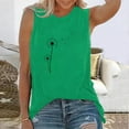 thumbnail image 2 of BLVB Summer Tank Tops for Women Printed Round Neck Sleeveless T-Shirts Casual Loose Going out Blouse Tees, 2 of 5