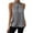 Grey, variant on Breezora Women's Satin Halter Neck Tank Top Solid Color Elegant Party Wear for Summer L Size Blackish Green