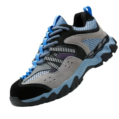 

Steel Toe Cap Trainers Men Women Waterproof Safety Shoes Lightweight Breathable Safety Trainer 4.5-10.5