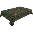 thumbnail image 3 of William Morris Rectangular Tablecloth,Original Design Vintage Nature Floral Rustic Botanical Print Table Cover for Kitchen Dinning Room Party Picnic Decor,60X84inch, 3 of 5