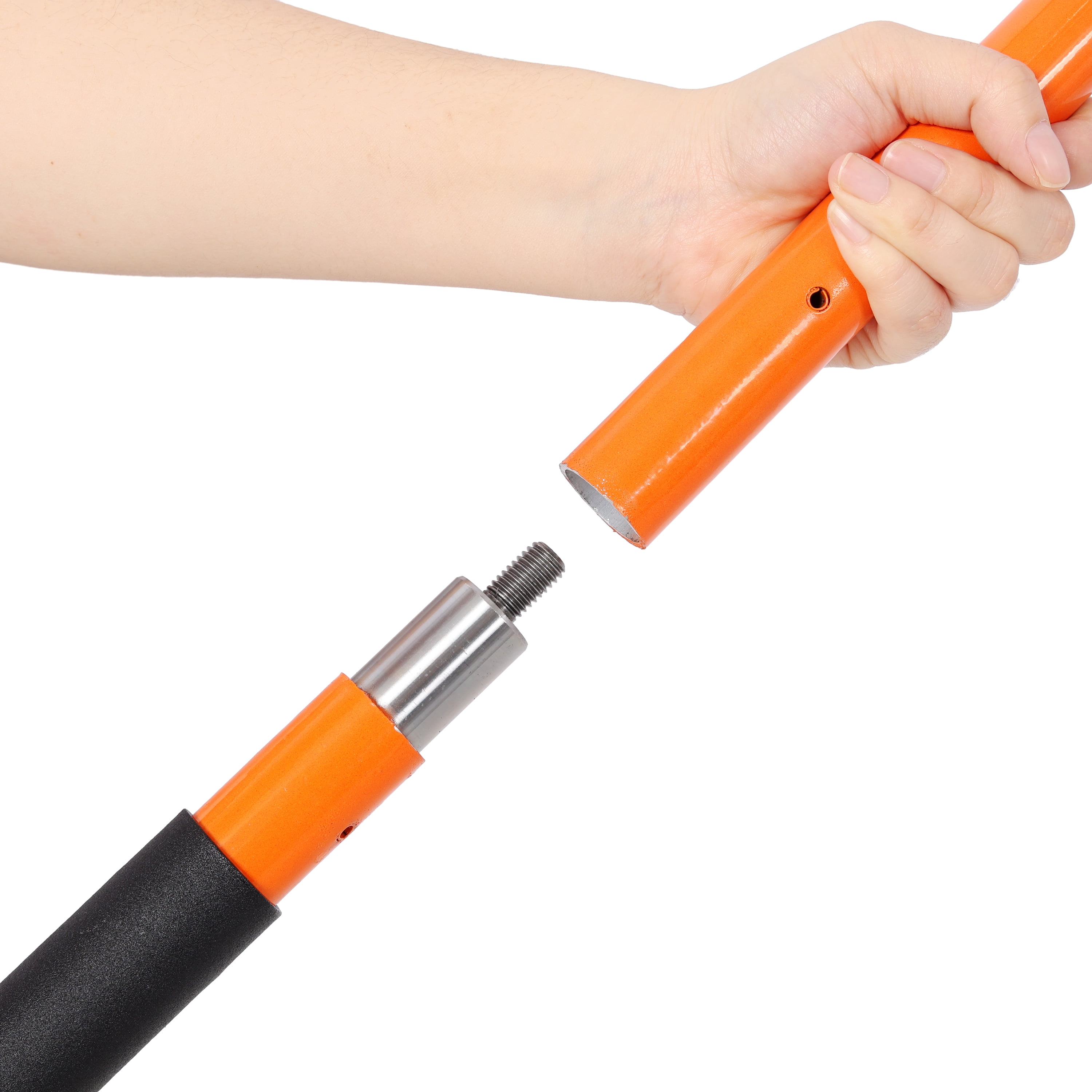30 Inch Heavy Duty Hookaroon Pickaroon Log Roller, Forged Steel Forestry Logging Tool with Anti-Slip Rubber Handle for Lifting Dragging Moving Logs, Ideal for Lumberjack & Timber Work
