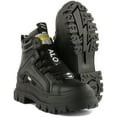 thumbnail image 5 of Buffalo Aspha NC Mid Women's Lace Up Chunky Sole Vegan Trainers In Black Size 8.5, 5 of 6