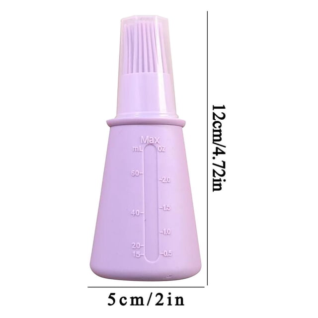Silicone Oil Dispenser Brush – Food-Grade Basting Tool for Baking, Grilling, and Kitchen Use, Heat-Resistant