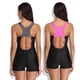 thumbnail image 2 of Traje de baño de una pieza Traje de baño sexy europeo y americano Traje de baño deportivo tipo bóxer de una pieza con costuras conservadoras para mujer, 2 of 4