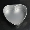 thumbnail image 2 of Romantic Heart-Shaped Cake Pan with Anode Live Bottom - 4 Inch Non-Stick Baking Mold for Perfect Chiffon Cakes, Easy Release & Cleaning, Ideal for Special Occasions and Beginner to Pro Bakers, 2 of 5