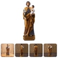 thumbnail image 3 of 1Pc St. Joseph Statue Religious Adornment Church Accessory (Assorted Color), 3 of 6