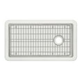 thumbnail image 2 of Whitehaus Whitehaus Collection Undermount/Drop-in Fireclay Kitchen Sinks, Stainless Steel Grid Included, 2 of 5