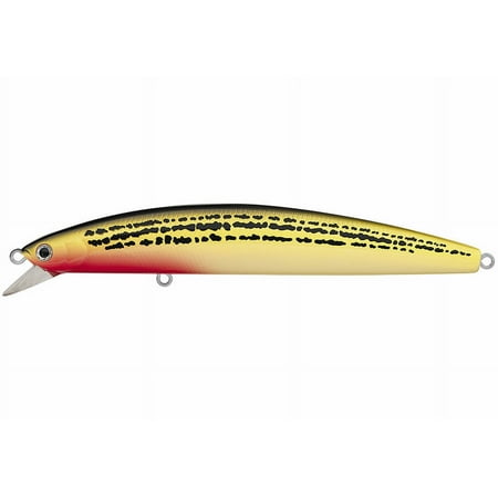 UPC: 0043178039571 | Daiwa Salt Pro Minnow 5-1/8 Floating Plug SOS Yellow (DSPM13F82)
