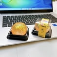 thumbnail image 4 of JNHKLASR 1PC Clear Steamed Bun Stress Relieving toy wiht Sequins,Cute and Colorful,Slow Rising,Soft and Adorable,Sensory toy for Relaxation,Anxiety Reducing, 4 of 8