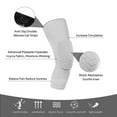 thumbnail image 3 of Knee Sleeve Pair Kneepad Pads Crashproof Antislip Basketball Leg Sleeve Protective Pad Support Guard Padded Breathable Compression Wear Hexpad - 2 Packs, 3 of 7