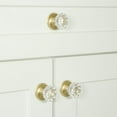 thumbnail image 3 of Grandeur 603353 Versailles 1-3/8" Luxury Restoration Solid Brass Cabinet Knob - Chrome, 3 of 7