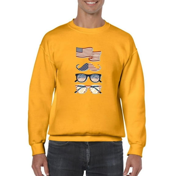 July 4Th Celebration Items Sweatshirt Men -Image by Shutterstock, Male Large