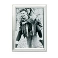 thumbnail image 1 of Cadre Photo en Métal 5x7 Plaqué Argent Brossé, 1 of 1