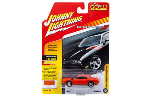 1966 FORD FAIRLANE GT SIGNAL FLARE RED JLCP7079-24 BY JOHNNY LIGHTNING BRAND NEW DIECAST 1:64 MUSCLE CARS USA 2018 RELEASE 1 VERSION B 