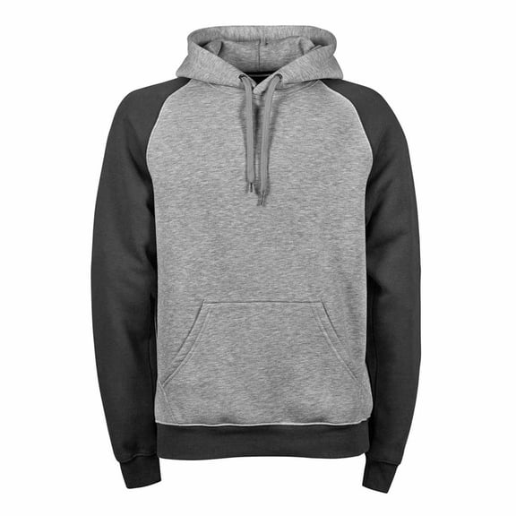 Tee Jays Mens Two-Tone Hooded Sweatshirt