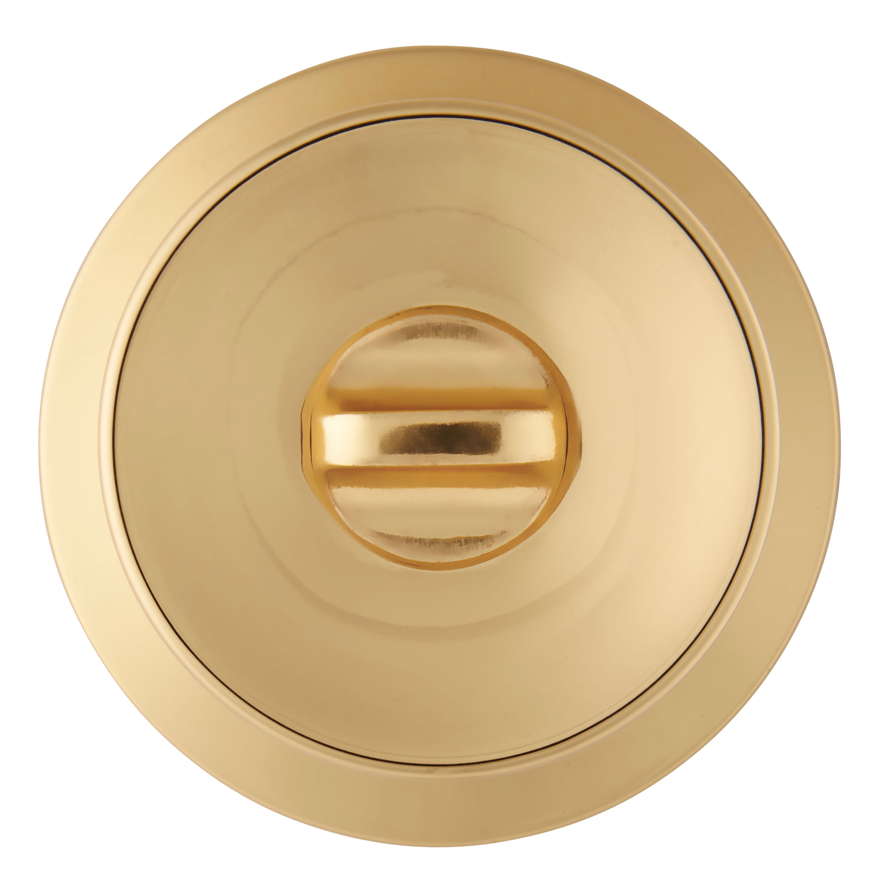 Brinks Keyed Entry Polished Brass Tulip Doorknob and Deadbolt Combo Twin Pack