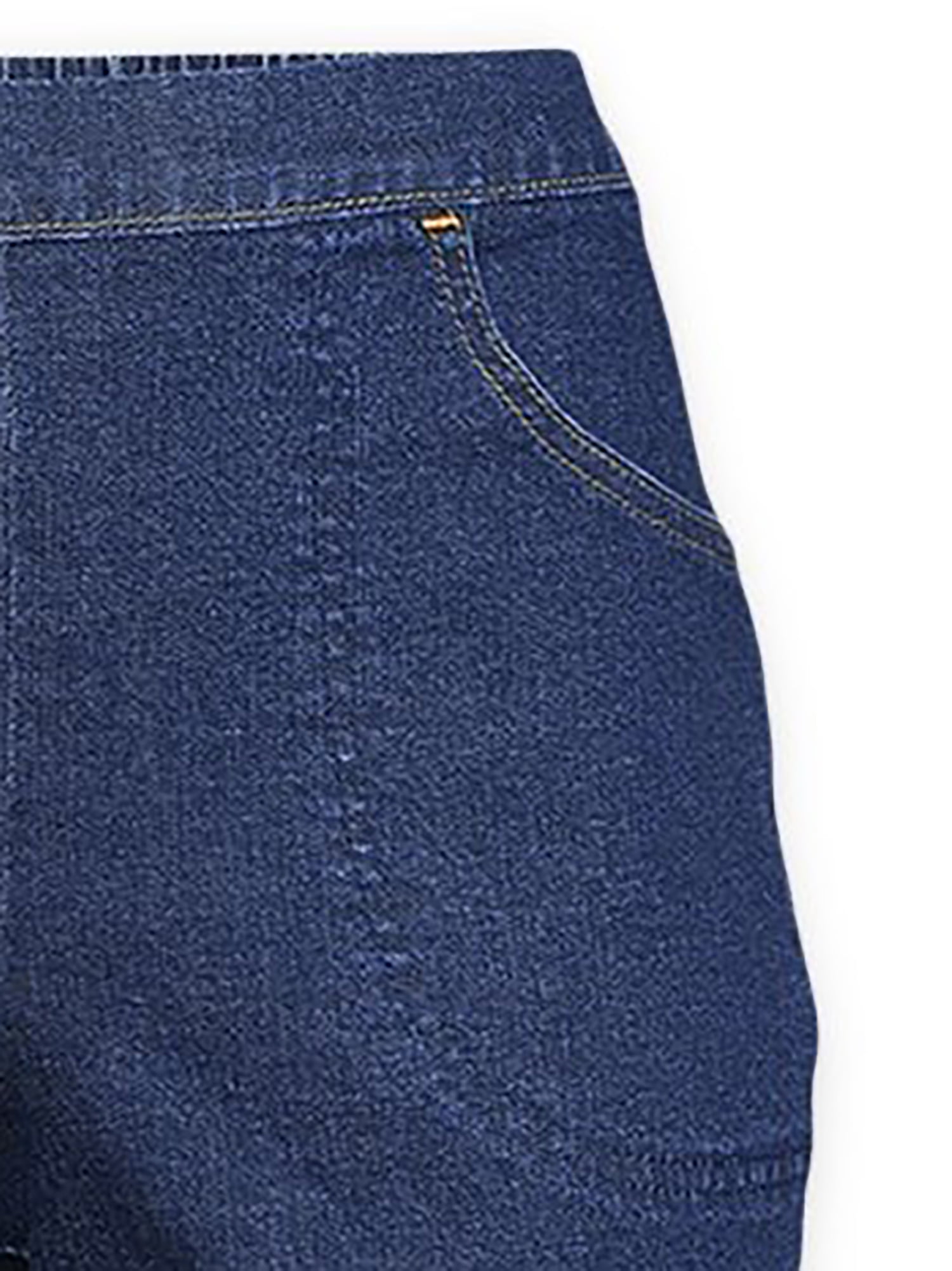 RealSize Womens Two-Pocket Stretch Pull-On Pants, also in Petite, 2 Pack