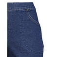 thumbnail image 6 of RealSize Womens Two-Pocket Stretch Pull-On Pants, also in Petite, 2 Pack, 6 of 6