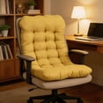 thumbnail image 4 of KQJQS Rocking Chair Cushions High Back Patio Cushion Non-Slip Bottom Tufted Seat Pads with Ties Office Chair Pads Seat Cushion, 4 of 7
