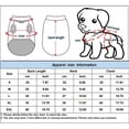 thumbnail image 6 of Pets Dog Christmas Dress Dos Warm Clothes Dog Girls Costume Red Dress Puppy Warm Fleece Skirt, 6 of 6