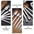 thumbnail image 2 of 6pcs Stainless Steel Measuring Spoons Stackable Teaspoon Tablespoon for Measure, 2 of 4