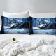 thumbnail image 5 of Funda nórdica tamaño Queen, Snow Wolf Funda nórdica, 3 piezas Chic Boho Bedding, 5 of 5