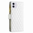 thumbnail image 7 of Wallet with [RFID Blocking] [9 Card Slots ] Zipper Pocket iPhone 11 Premium Soft PU Leather Magnetic Flip Folio with Wrist Strap Kickstand Protective Cover for iPhone 11,
White, 7 of 7