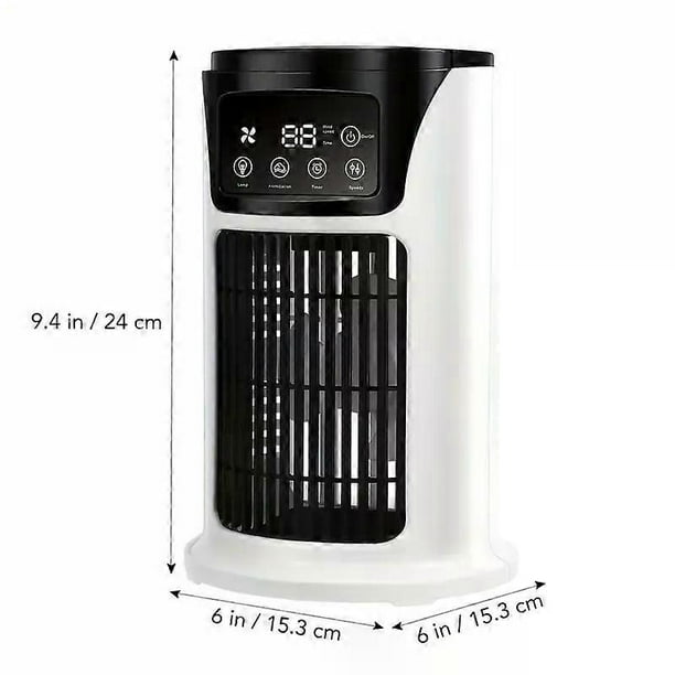 1pc, Portable Air Conditioner, Household Small Air Cooler, Portable Air Adjustment For Office, 3 Speed Air Cooling Fan Humidifier